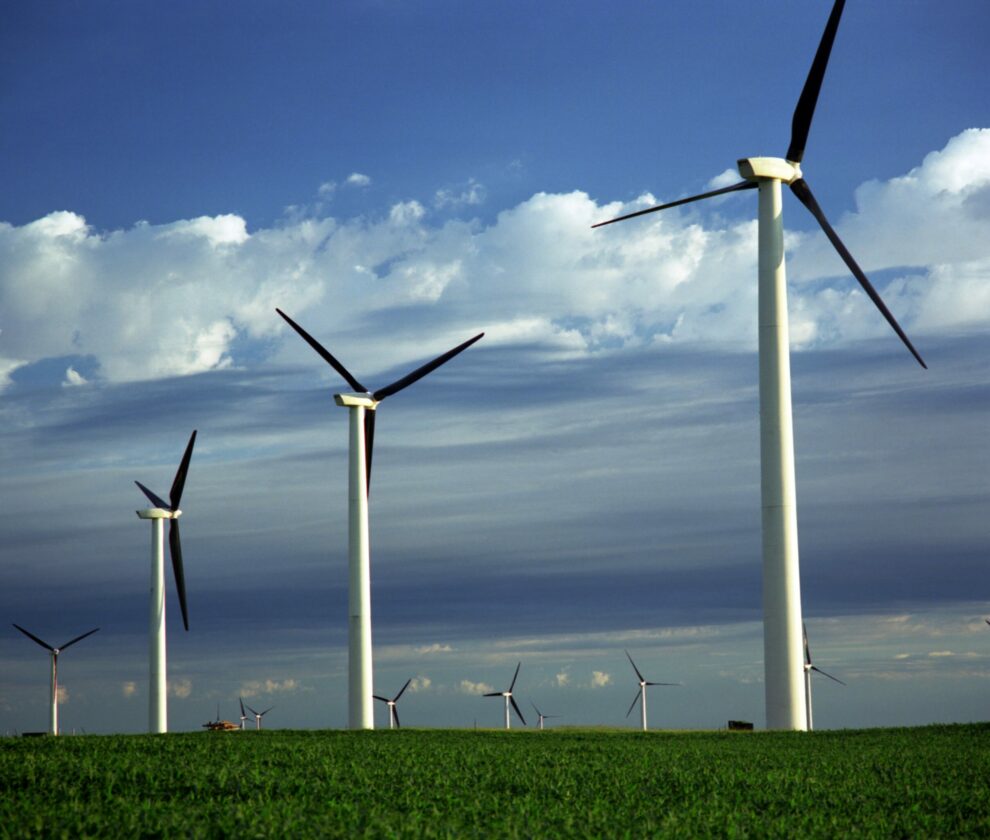 Wind farm in SW Minnesota